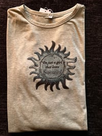 Image 2 of Just a girl-long sleeve