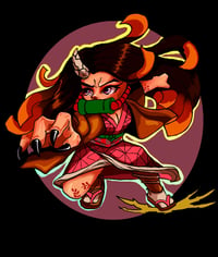 Image 4 of Demon Slayer sticker set.