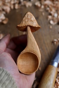 Image 2 of Mushroom - Coffee Scoop 