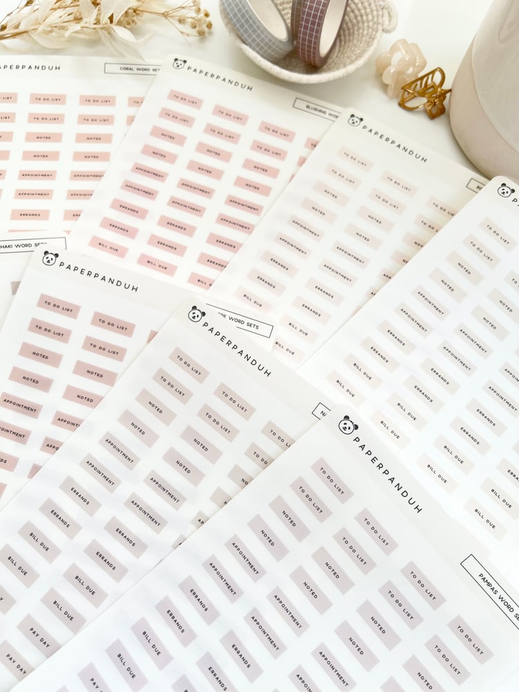 Natural Transparent Word Sets | paperpanduh