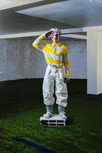 Image 2 of POLO MARIN WHITE/YELLOW