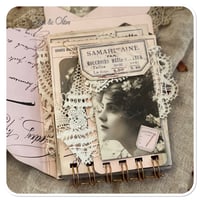 Image 5 of Vintage French envelope of lace samples and booklet