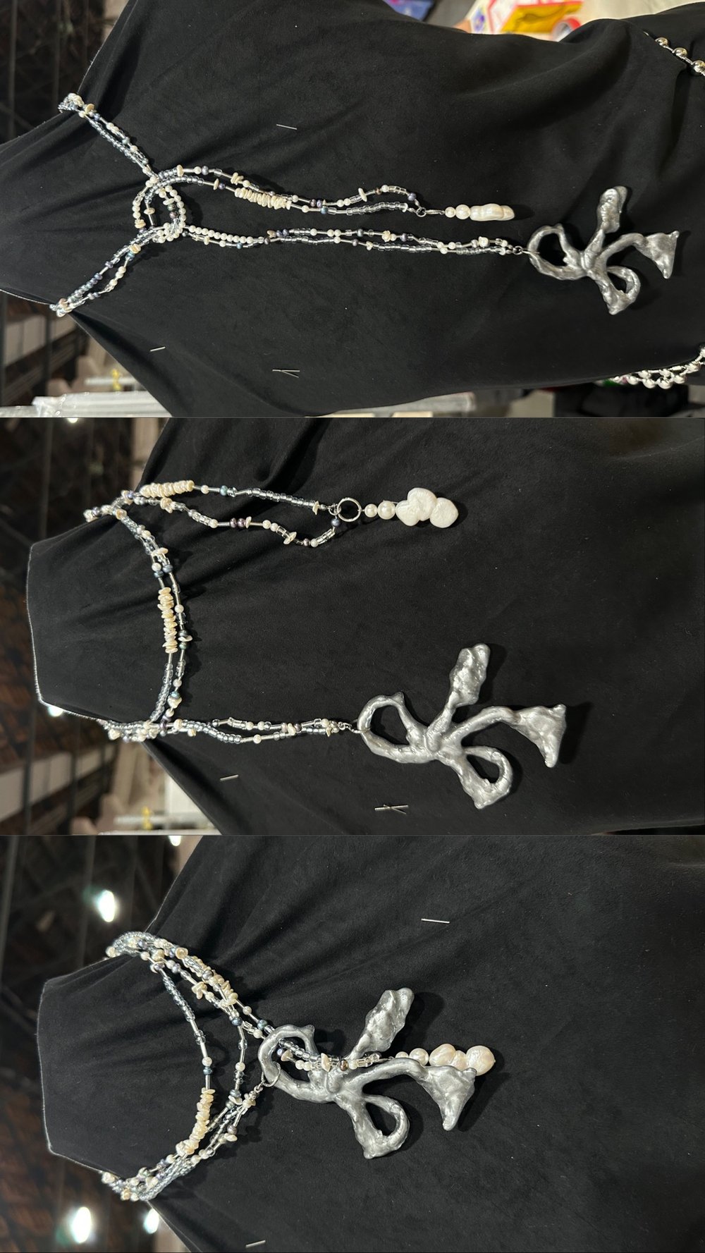Ribbon opening chain