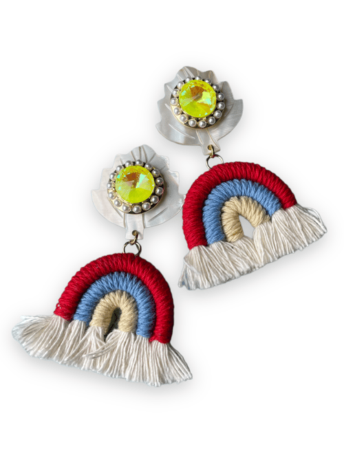 Image of Funny Rainbow earrings 