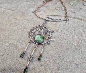 Dream catcher necklace 