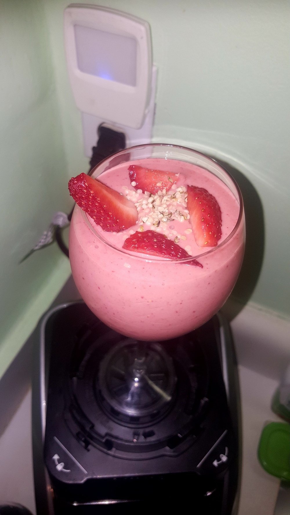 Freeze-Dried Strawberry Powder.