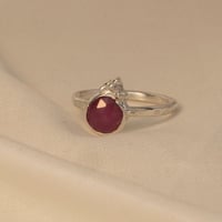 Image 2 of Pink Sapphire Ring