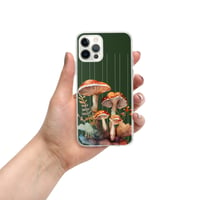 Image 14 of Colorful Mushroom Watercolor Mycology Nature Whimsical Clear Case for iPhone®