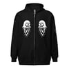 TRIPLE GHOST ZIP UP HOODIE