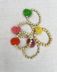Image 1 of Pom Pom Bracelet 