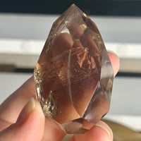 Image 4 of Smoky Quartz Faceted Flame (26A)
