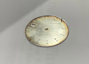 Image of Beautiful Silver,Dark Grey,Blue dial for omega seamaster gents watch,NEW,for cal 1010,1012,etc
