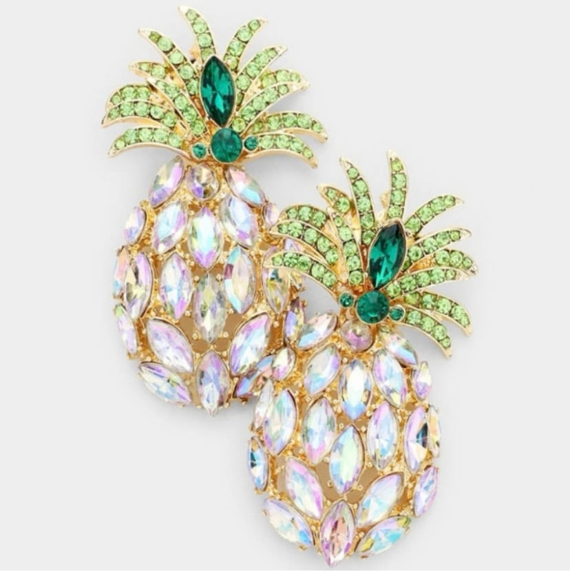 Image of Pineapple Earrings 