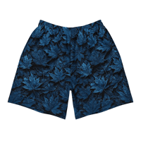 Image 1 of Midnight Maple Leaf Unisex Athletic Shorts