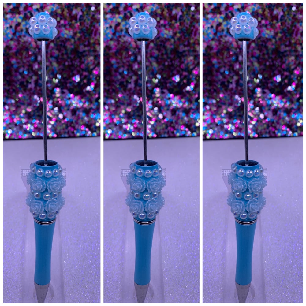 Image of Pearl/Flower Pen