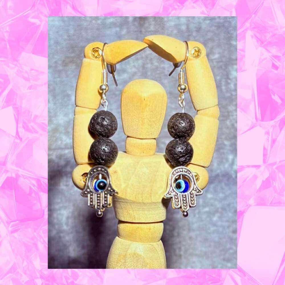 Image of Crystal Bead Earrings