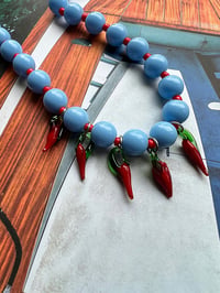 Image 2 of CHILLI BEADED NECKLACE 