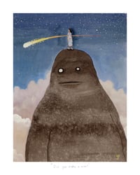 Image 1 of “Did you make a wish?” Print