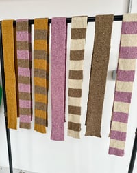 Image 1 of Skinny Scarf  - Handmade in Ireland