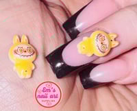 yellow labubu 