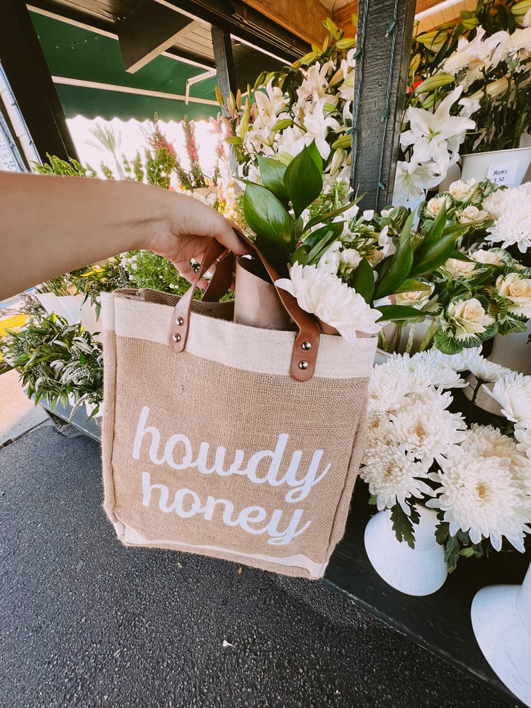 Image of Howdy Honey Tote Bag 