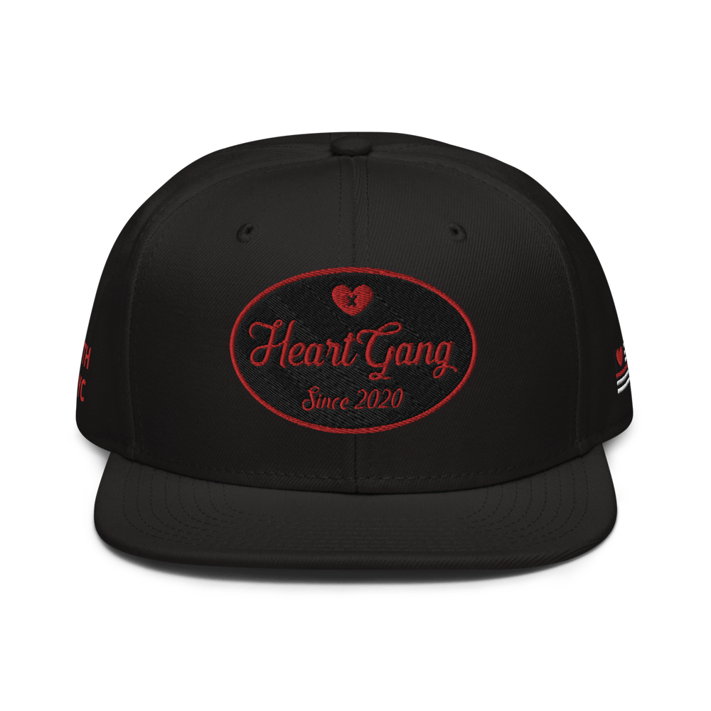 Image of “Heart Gang Patch” Snapback Hat