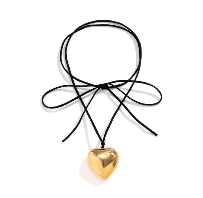 Image of Chunky Heart Necklace