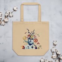Image 2 of She Dwells in the Garden of Earthy Delights - 100% Organic Cotton - Eco Tote Bag