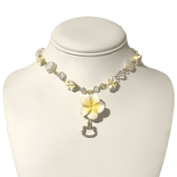 Image 2 of Plumeria Hello Kitty Necklace 