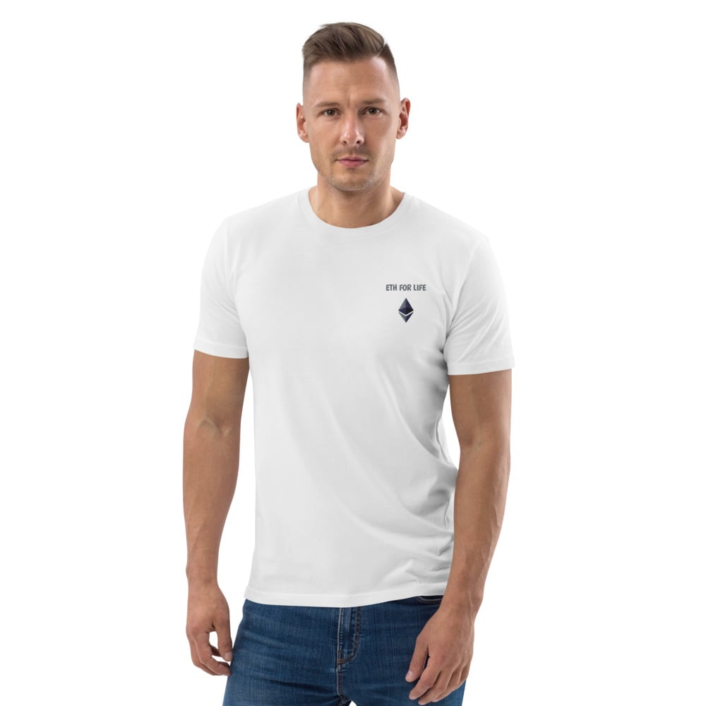 Image of Unisex organic cotton t-shirt - ETH for life