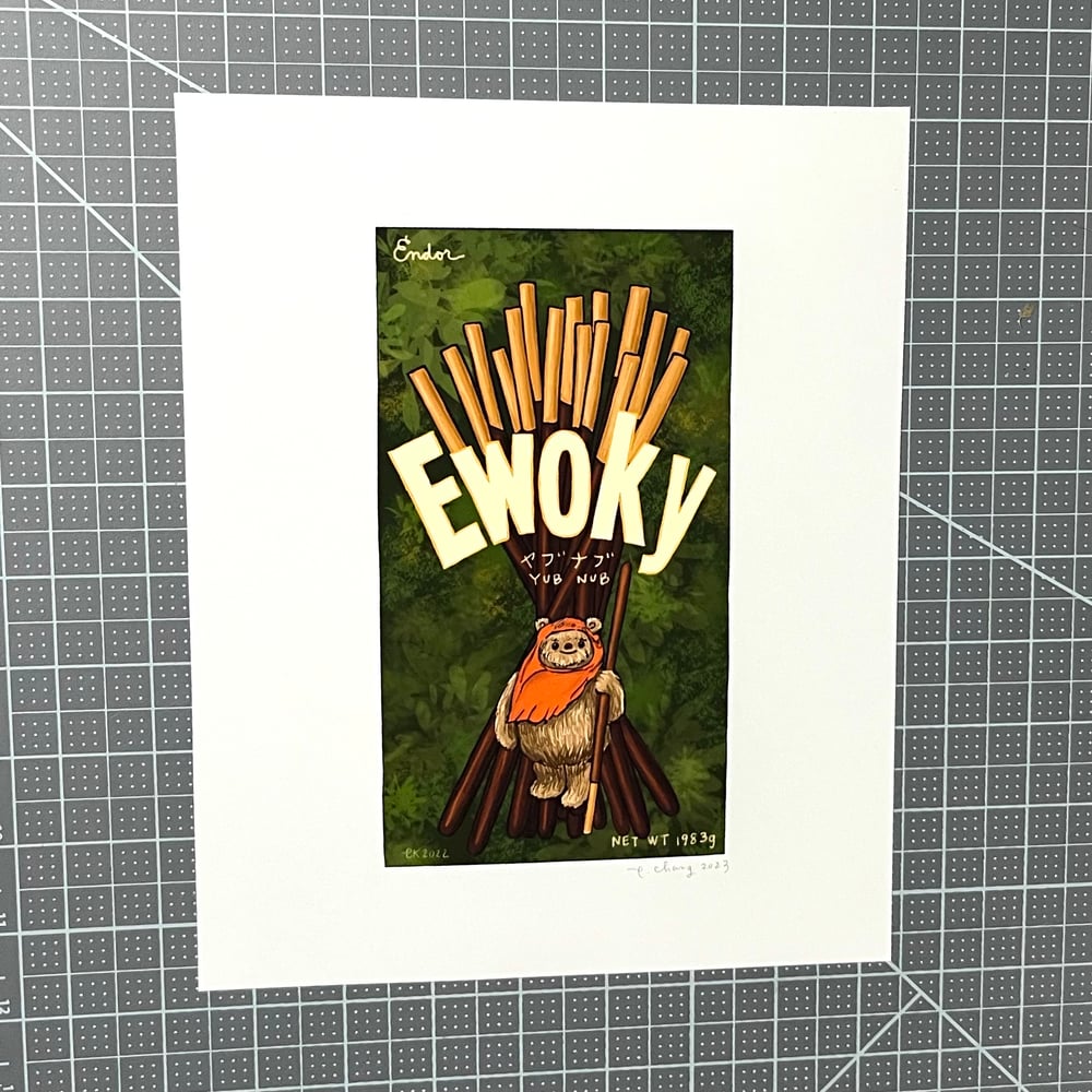 Image of Ewoky print