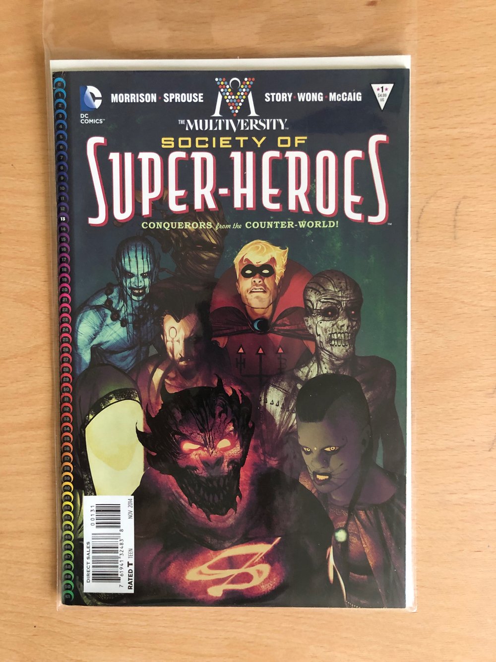 Image of Multiversity: Society of Superheroes: Conquerors from the Counter-World issue 1 (cover only)
