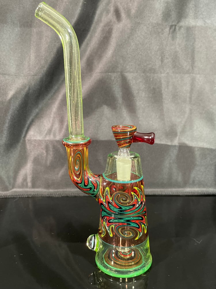 Image of Green/Red Sipper 