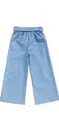 Image 3 of Wide Leg Soft Denim