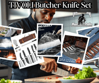 TIVOLI Butcher Knife Set 13pcs