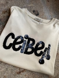 Image 3 of Camiseta bordada a man. CEIBE BEIS. Talla XS/S. En STOCK!