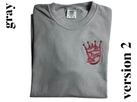 Image 7 of King Embroidered T-shirt / Custom Colors