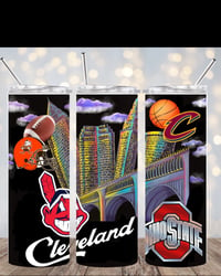 Image 3 of Cleveland Browns tumblers