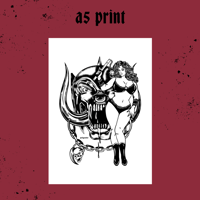 Image 2 of Motörbabe - A5 Print 