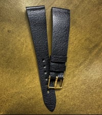 Image 1 of The Thinnest - Premium Goatskin Extra Thin Watch Strap - Black