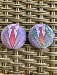 Image 1 of CFO 2.25” Button Pins (Squishy and Regular)