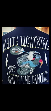 Image 1 of Wl  Black Tee FXR on Back WL on front  Size Sm. Thru 5X 