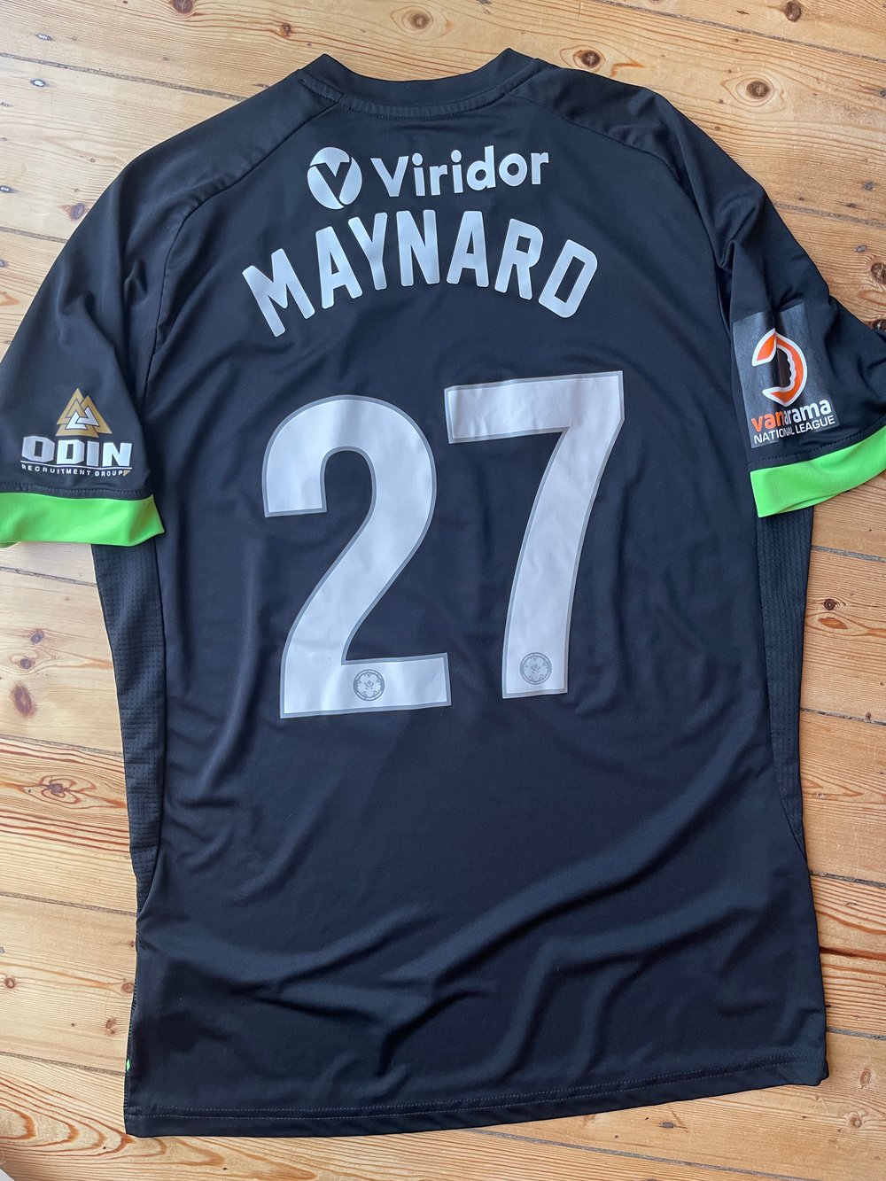 Match worn 2019/20 Joma third shirt