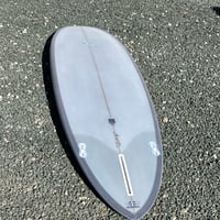 Image 2 of 7-3 SuperFrog Mid Length Surfboard Epoxy Laminate FCS11 Fins  