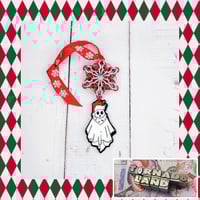 Image 3 of Christmas Spirit Snowflake Ornament