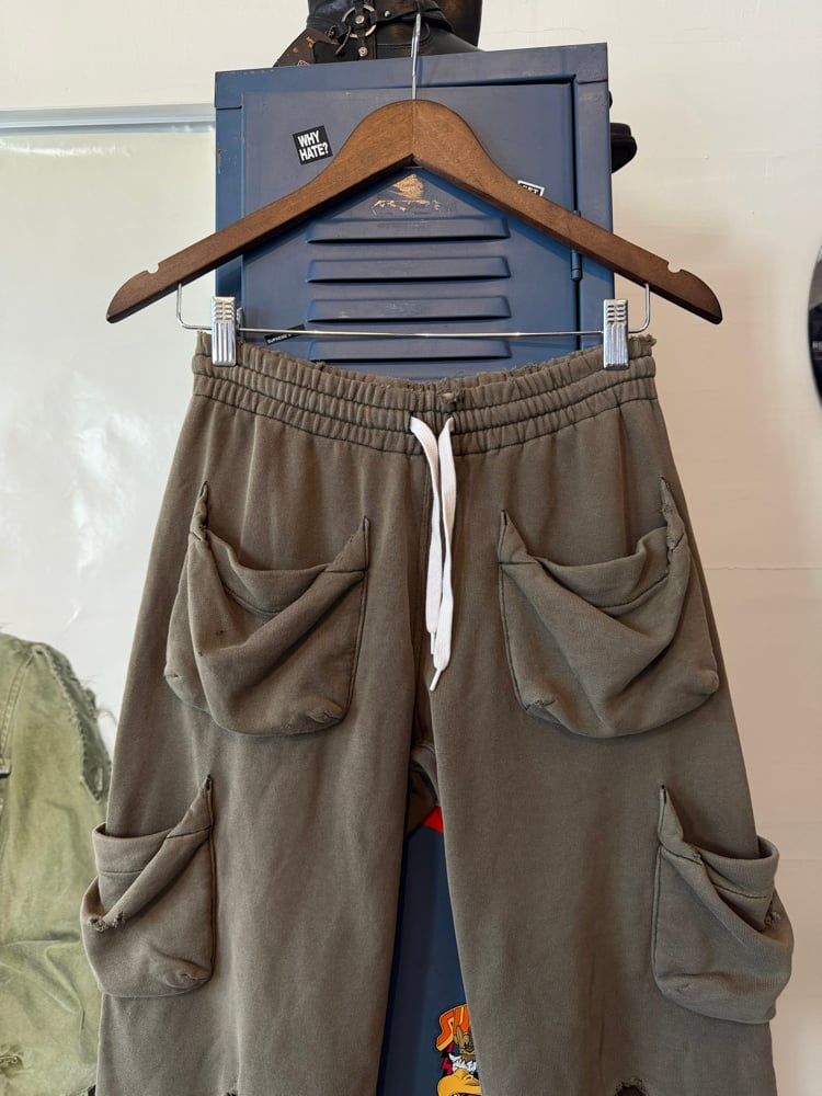 Image of Number Nine SS05 Nightcrawler Cargo Shorts