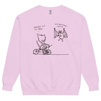 Image 9 of out of 40's Unisex garment-dyed sweatshirt copy copy copy