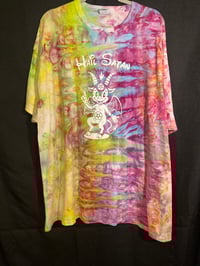Image 1 of 3XL Hail Satan Tie Dye Shirt 1