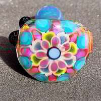 Image 1 of Rainbow Dotstack Glass Pipe