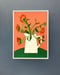 Image of Marigolds in a White Jug